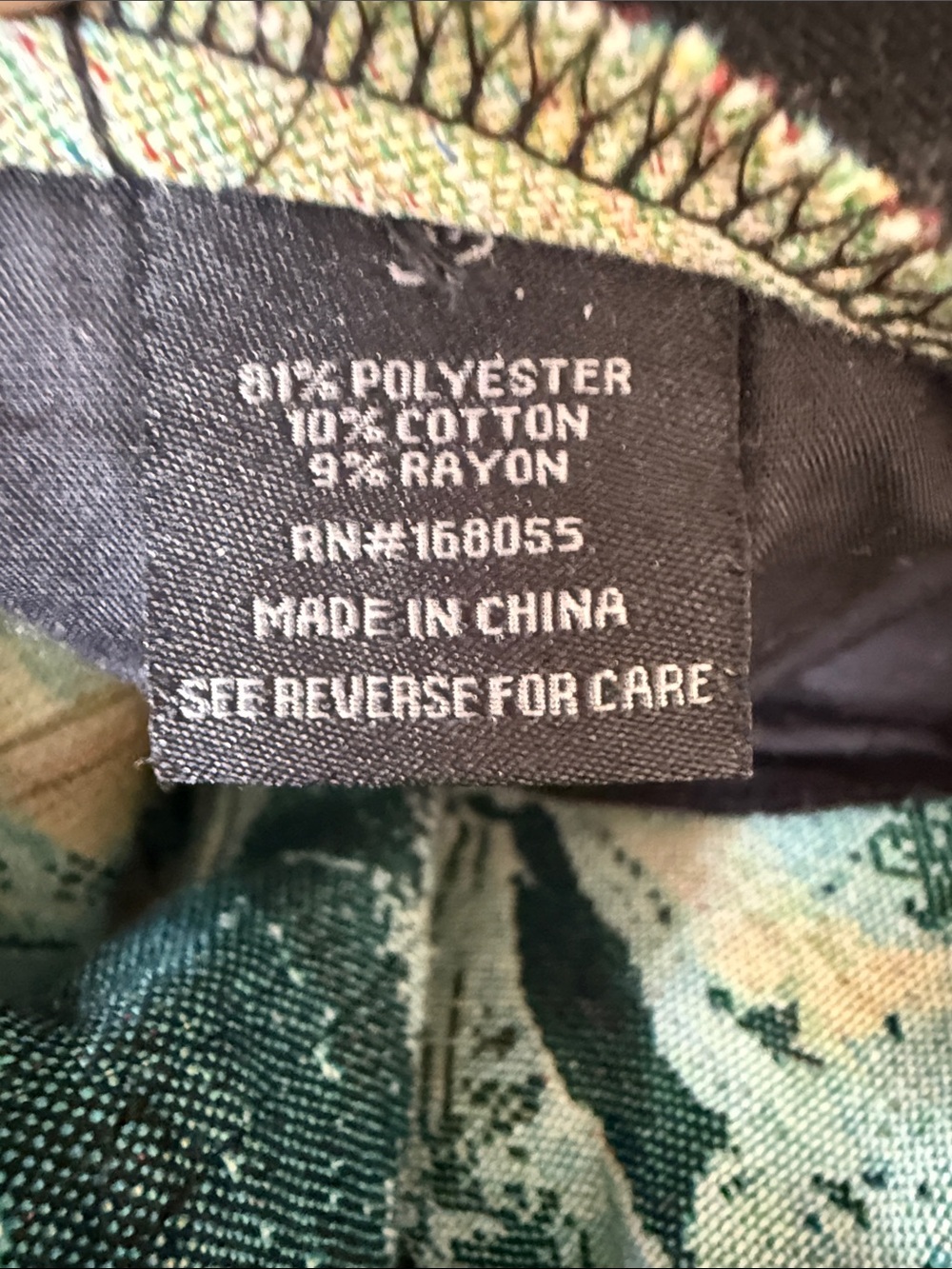 Rebel Vengeance Renaissance Tapestry Men’s Cargo Pants, Size 32 - Picture 10 of 10